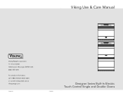 Viking DDOE305TSS Use and Care Manual
