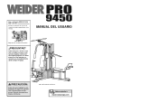 Weider Pro 9450 Spanish Manual