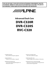 Alpine DVR-C320R Owners Manual