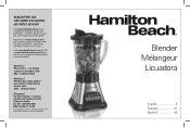 Hamilton Beach 58160 Use and Care Manual