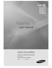 Samsung PN58C550 User Manual