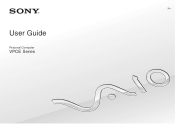 Sony VPCEB16FX/L User Manual