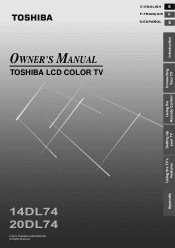 Toshiba 20DL74 User Manual