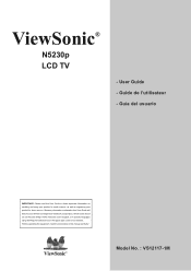 ViewSonic N5230P User Guide