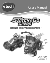 Vtech Switch & Go Dinos - Horns the Triceratops User Manual
