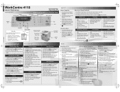 Xerox 4118X Quick Reference Poster