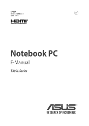 Asus Transformer Book T300LA Users Manual
