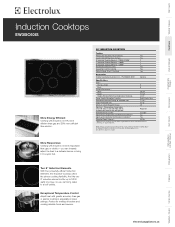 Electrolux EW30IC60IS Product Specifications Sheet (English)