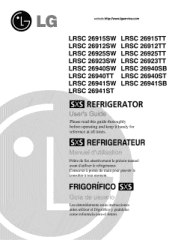 LG LRSC26940TT User Guide