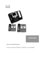 Linksys SPA942 Cisco Small Business IP Phone SPA9XX User Guide