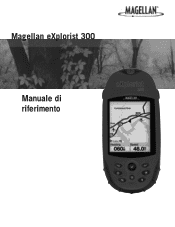 Magellan eXplorist 300 Manual - Italian