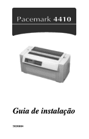 Oki PM4410 Guia de Configura袯, PM4410 (Portuguese Brazilian Setup Guide)