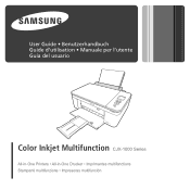 Samsung CJX-1000 User Guide