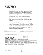 Vizio M261VP M261VP User Manual