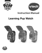 Vtech PAW Patrol Learning Pup Watch - Skye User Manual
