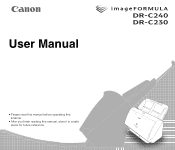 Canon imageFORMULA DR-C230 User Guide