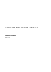 Huawei M860 User Guide
