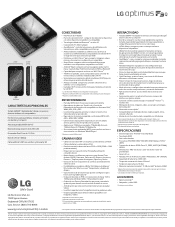 LG D520 Specification - Spanish