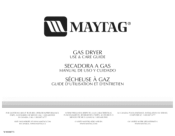 Maytag MGD5707TQ Use and Care Guide