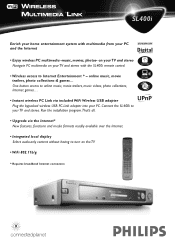 Philips SL400I Leaflet