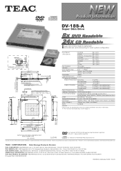 TEAC DV-18S-A DV-18S-A Brochure