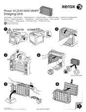 Xerox 6128MFP Imaging Unit Instruction Sheet