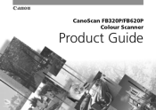 Canon CanoScan FB 620P Product Guide