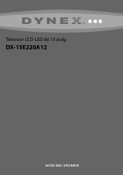 Dynex DX-15E220A12 User Manual (Spanish)