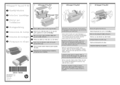 HP Designjet 111 HP Designjet 111 Tray and 111 Roll - Assembly Instructions