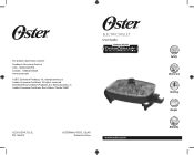 Oster Titanium Infused DuraCeramic Electric Skillet User Manual