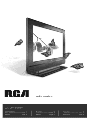 RCA L32WD22 User Manual