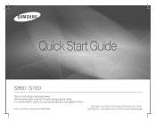 Samsung S760 Quick Guide (ENGLISH)