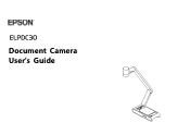 Epson ELPDC30 Users Guide