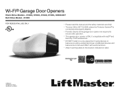LiftMaster 81602MC Owners Manual - English French Spanish