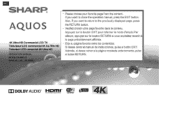 Sharp 4T-B60CJ1U 4T-B Series Operation Manual