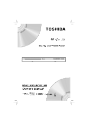 Toshiba BDK21KU Owners Manual