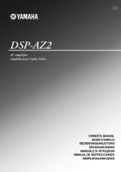 Yamaha DSP-AZ2 Owner's Manual