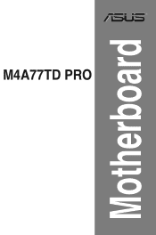 Asus M4A77TD PRO User Manual