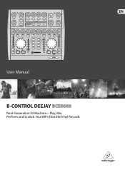 Behringer BCD3000 Manual