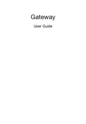 Gateway ZX4270 Generic User Guide
