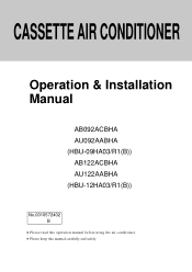 Haier AB092ACBHA User Manual