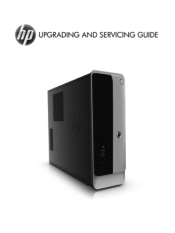 HP Pavilion Slimline 400-000 Upgrading and Servicing Guide