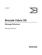 Dell Brocade G620 Brocade 8.0.1 Fabric OS Message Reference Guide