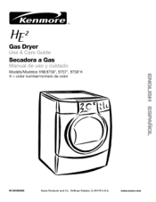 Kenmore 9757 Use and Care Guide