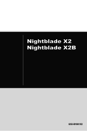 MSI Nightblade X2 User Manual