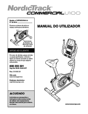 NordicTrack U100 Bike Portuguese Manual