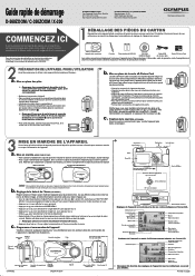 Olympus D560 D-560 Zoom Quick Start Guide - French (986KB)