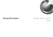 Sony Ericsson T237 User Guide