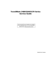 Acer TravelMate 3260 TravelMate 3260 / 3270 Service Guide
