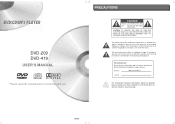 Coby DVD209BLK User Manual